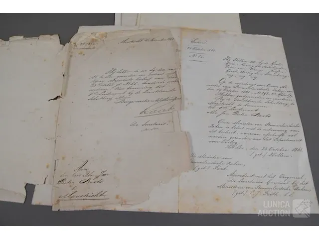 Antieke documenten - afbeelding 11 van  13