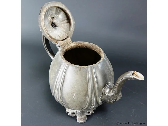 Antieke e. stacey & son theepot - afbeelding 4 van  5