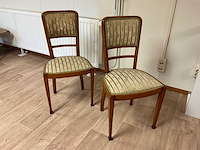 Antieke eetkamerstoelen 2x - afbeelding 1 van  4