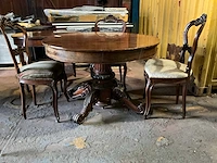 Antieke eetkamertafel - afbeelding 5 van  9