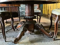 Antieke eetkamertafel - afbeelding 6 van  9