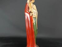 Antieke gipsen madonna - afbeelding 3 van  5