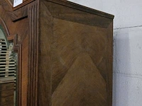 Antieke houten kledingkast met spiegel - afbeelding 2 van  13