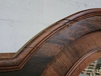 Antieke houten kledingkast met spiegel - afbeelding 4 van  13