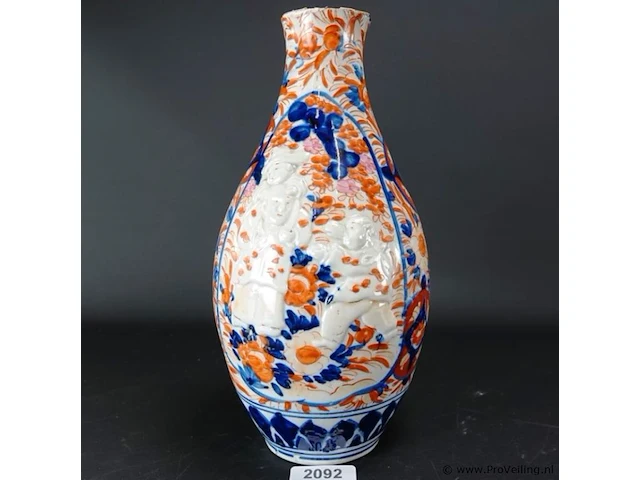 Antieke imari lampvoet - afbeelding 1 van  5