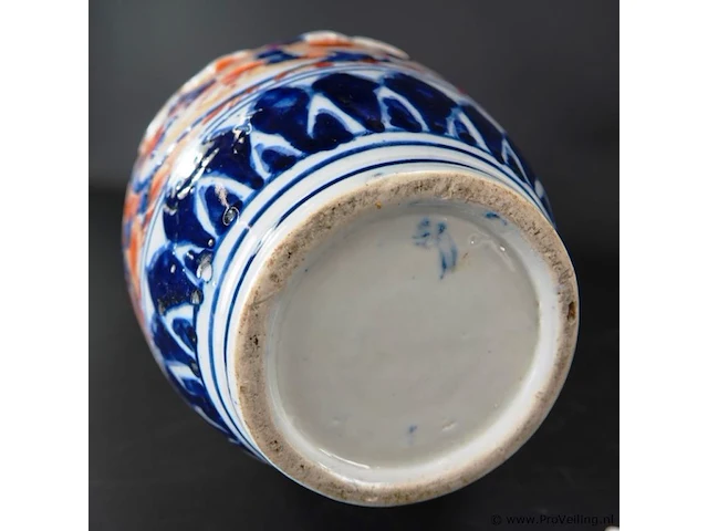 Antieke imari lampvoet - afbeelding 5 van  5