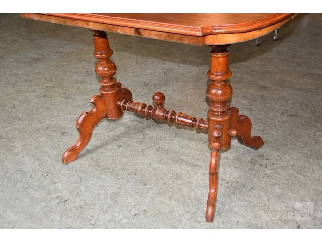Antieke kleine eettafel - afbeelding 2 van  5