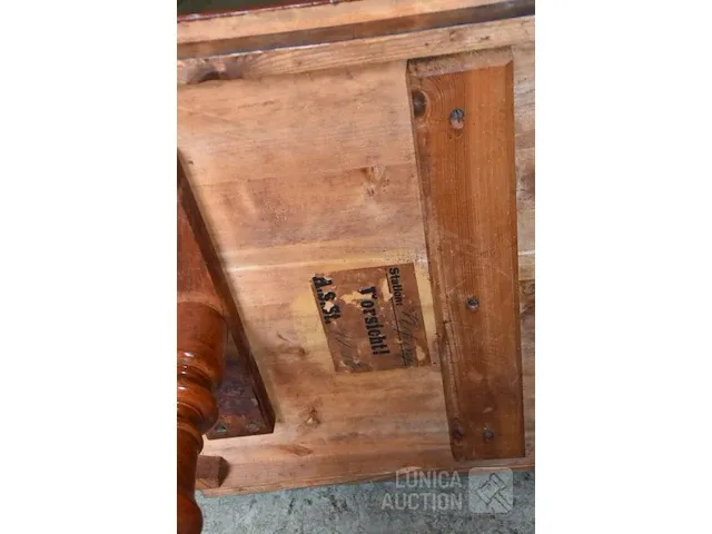 Antieke kleine eettafel - afbeelding 5 van  5