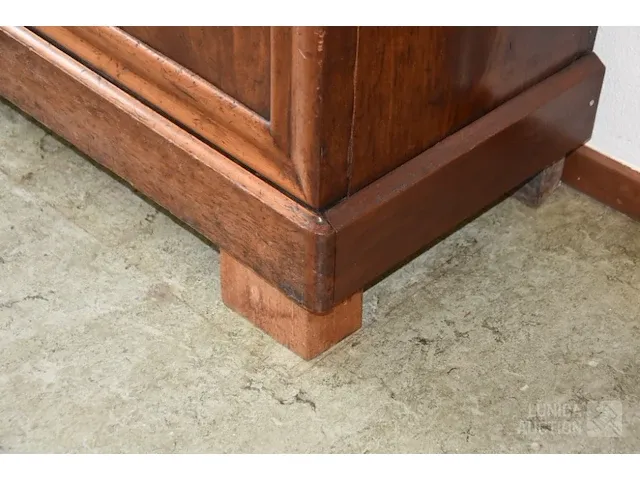 Antieke klep secretaire kast. - afbeelding 8 van  9