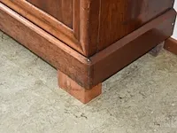 Antieke klep secretaire kast. - afbeelding 8 van  9