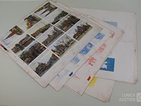 Antieke kleurproefdrukken - afbeelding 1 van  10