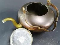 Antieke koperen ketel - afbeelding 4 van  5