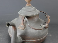 Antieke koperen ketel - afbeelding 3 van  5