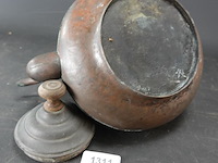 Antieke koperen ketel - afbeelding 5 van  5