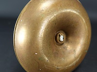 Antieke koperen schuifkandelaar - afbeelding 5 van  5