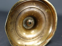 Antieke koperen schuifkandelaar - afbeelding 5 van  5