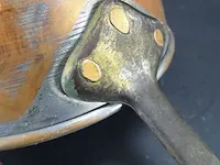 Antieke koperen steelpan - afbeelding 4 van  5