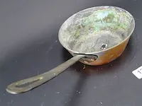 Antieke koperen steelpan - afbeelding 5 van  5