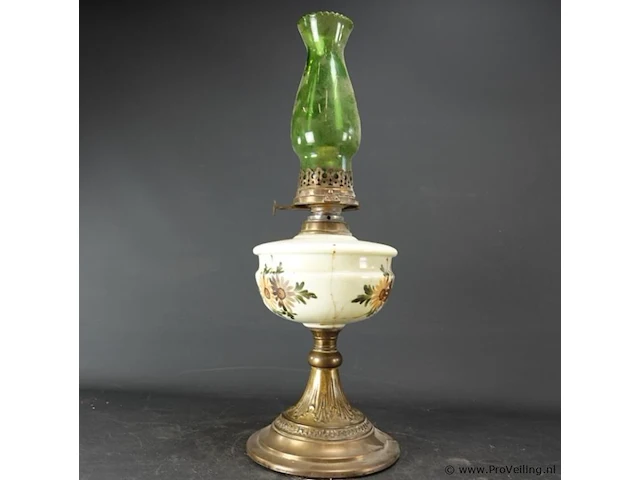 Antieke olielamp - afbeelding 2 van  5