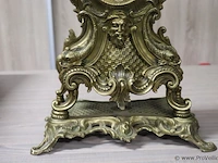 Antieke pendule in louis xv-stijl - afbeelding 4 van  7
