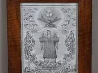 Antieke prent - afbeelding 1 van  3