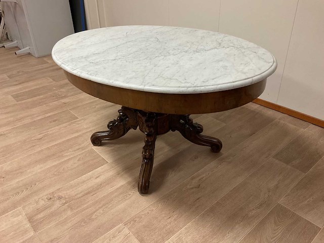 Antieke salontafel - afbeelding 4 van  4