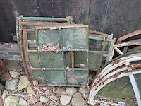 Antieke stal ramen - afbeelding 4 van  6