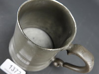 Antieke tinnen kroes - afbeelding 3 van  5