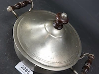 Antieke tinnen pan - afbeelding 3 van  5