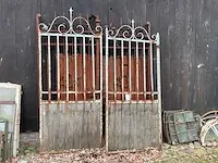 Antieke tuinpoort (2x)