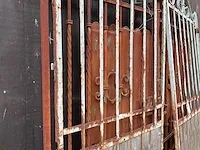 Antieke tuinpoort (2x) - afbeelding 4 van  9