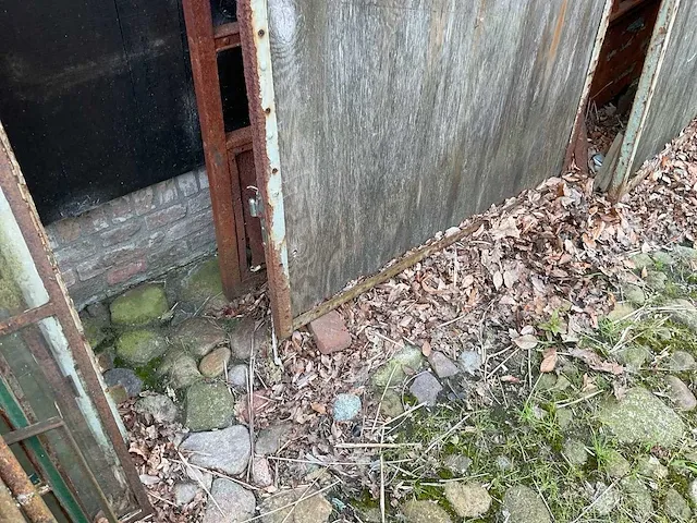 Antieke tuinpoort (2x) - afbeelding 6 van  9