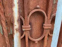 Antieke tuinpoort (2x) - afbeelding 8 van  9
