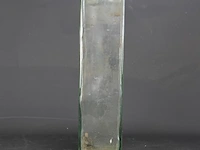 Antieke vierkante glazen fles - afbeelding 3 van  5