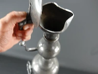 Antieke zeer bijzonder gevormde klepkan - afbeelding 4 van  5