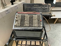 Antique burroughs typewriter machine - afbeelding 8 van  10