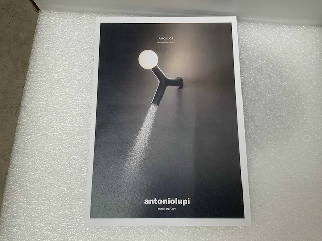 Antoniolupi apollo 2 hoofddouche mat zwart - afbeelding 3 van  4