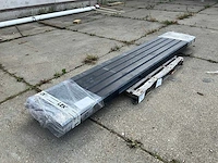 Antraciet gecoat beton paal (5x) - afbeelding 1 van  6