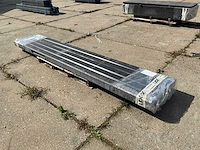 Antraciet gecoat beton paal (5x) - afbeelding 4 van  6