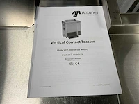 Antunes - vct-2000hc - verticale contact toaster - 2022 - afbeelding 2 van  10