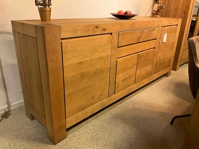 Antwerpen eiken dressoir - afbeelding 4 van  9