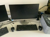 Aoc 230lm00025 monitoren en 1 brother laserprinter - afbeelding 3 van  5