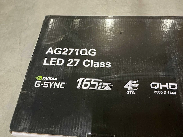 Aoc ag271qg led 27 class monitor - afbeelding 2 van  3