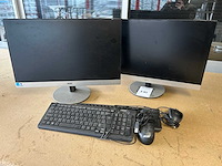 Aoc lcd monitor 23” (2x) - afbeelding 1 van  3