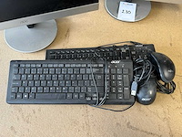 Aoc lcd monitor 23” (2x) - afbeelding 2 van  3