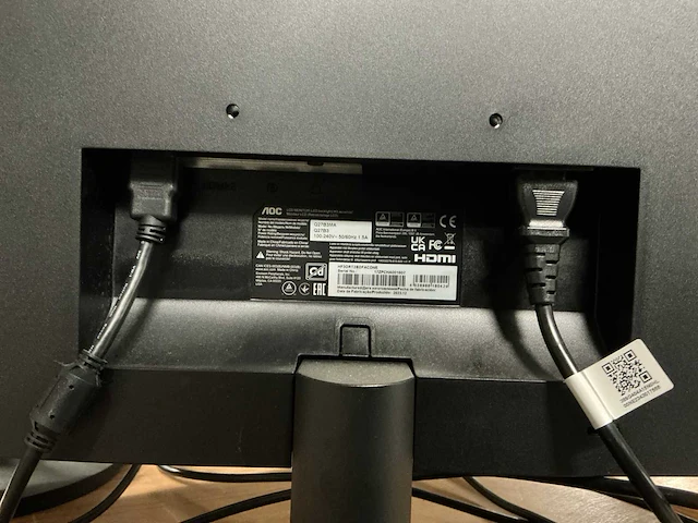 Aoc q27b3ma monitor (2x) - afbeelding 5 van  5