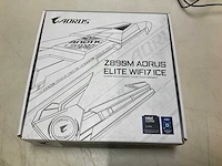 Aorus z890m elite wifi 7 ice gaming moederbord - afbeelding 1 van  3