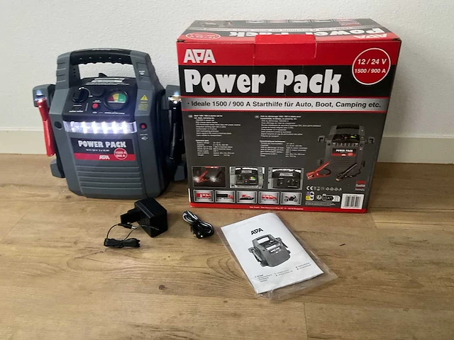 A.p.a. 12/24v 1500/900 ampère starthulp / startbooster - afbeelding 1 van  18