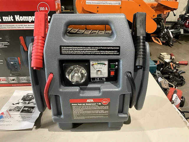A.p.a. 300a starthulp / booster met compressor - afbeelding 2 van  7