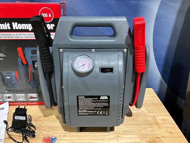 A.p.a. 300a starthulp / booster met compressor - afbeelding 5 van  8